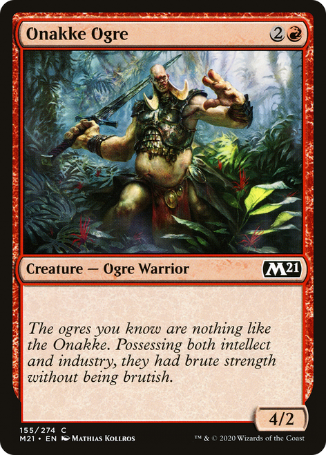 Onakke Ogre (M21-155) - Core Set 2021