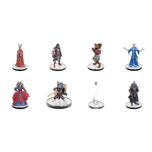 Dungeons & Dragons Miniatures: Icons of the Realms - Planescape Adventures in the Mulitverse - Character Miniatures Boxed Set