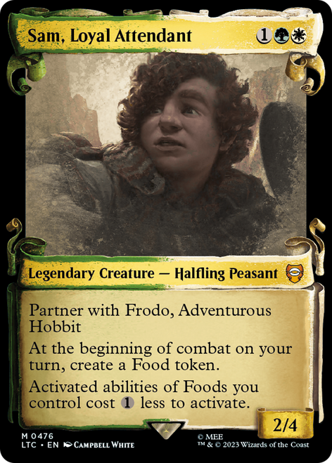 Sam, Loyal Attendant (LTC-476) - Tales of Middle-earth Commander: (Showcase)