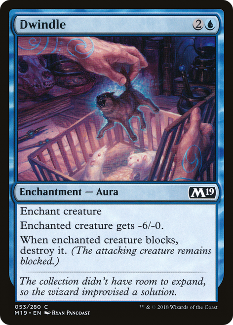 Dwindle (M19-053) - Core Set 2019