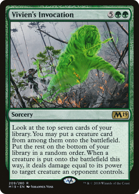 Vivien's Invocation (M19-209) - Core Set 2019