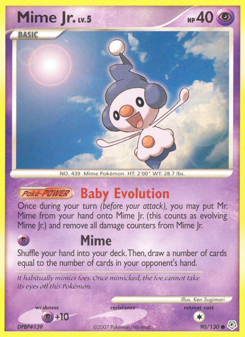 Mime Jr. 90/130 - Diamond  Pearl(MP)
