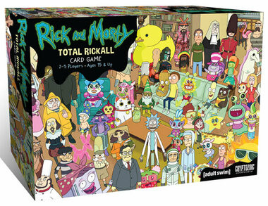 Rick and Morty: Total Rickall Cooperative Card Game