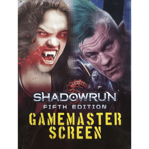 Shadowrun 5th Edition RPG: GM Screen