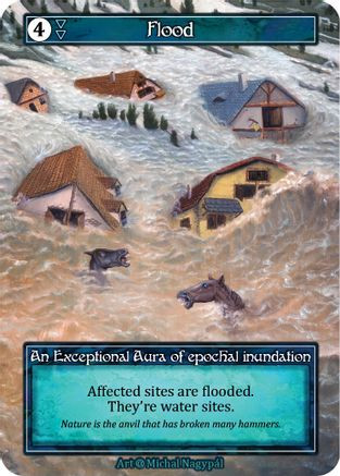 Flood (Foil)  - Alpha Foil