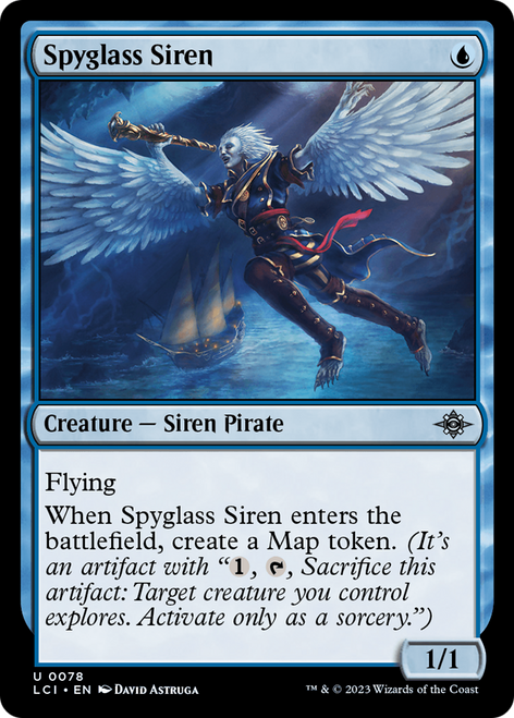 Spyglass Siren (LCI-078) - The Lost Caverns of Ixalan Foil