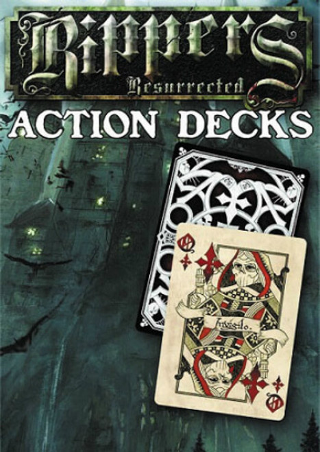 Savage Worlds RPG: Rippers Resurrected - Double Action Decks