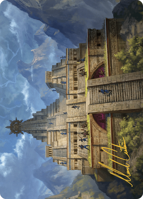 Barracks of the Thousand // Barracks of the Thousand (ALCI-006) - The Lost Caverns of Ixalan Art Series (Borderless)