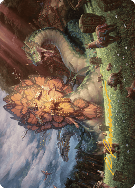 Ojer Kaslem, Deepest Growth // Ojer Kaslem, Deepest Growth (ALCI-030) - The Lost Caverns of Ixalan Art Series (Borderless) Foil