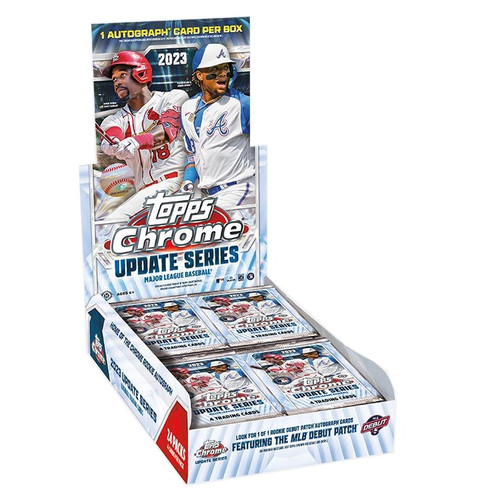 2023 Topps Chrome Baseball - Sealed 4 Card Hobby Pack