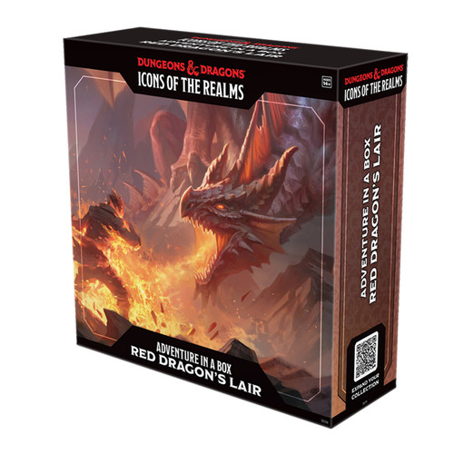 Dungeons & Dragons: Icons of the Realms - Adventure in a Box - Red Dragon's Lair