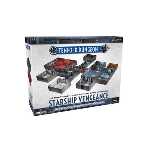 Tenfold Dungeon: Modular RPG Terrain - Starship Vengeance