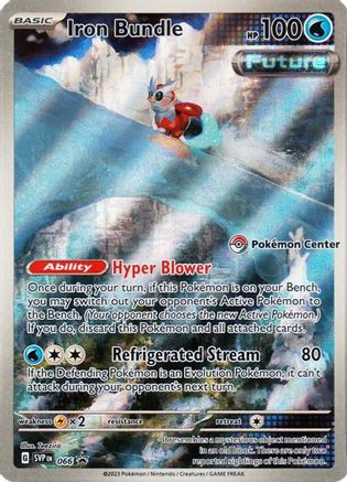 Iron Bundle - 066 (Pokemon Center Exclusive) 66 - SV Scarlet  Violet Promo Cards Holofoil
