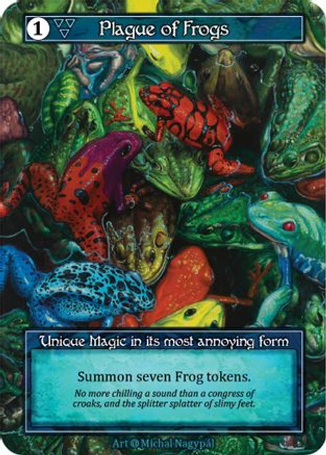 Plague of Frogs (Foil)  - Alpha Foil