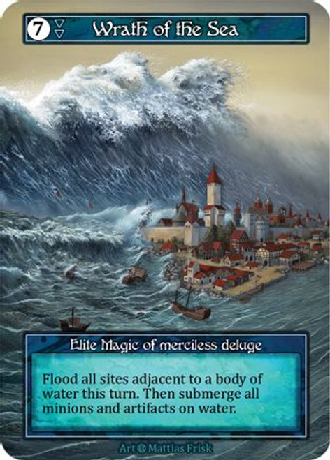 Wrath of the Sea (Foil)  - Alpha Foil