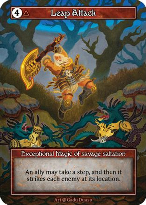 Leap Attack (Foil)  - Beta Foil