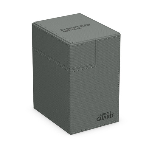 Ultimate Guard: Monocolor Grey - Flip'n'Tray XenoSkin Deck Case 133+
