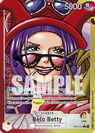 Belo Betty (002) (Alternate Art) (OP05-002) Awakening of the New Era Foil