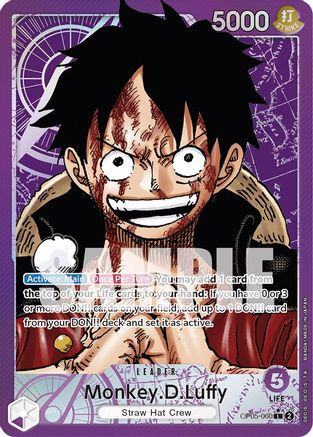 Monkey.D.Luffy (060) (Alternate Art) (OP05-060) Awakening of the New Era Foil