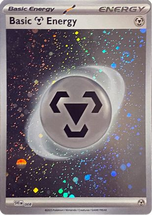 Basic Metal Energy (Cosmos Holo) 8 - SV01 Scarlet  Violet Base Set Holofoil
