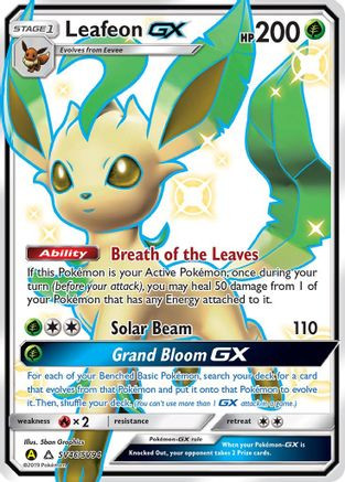 Leafeon-GX SV46/94 - Shiny Vault Holofoil