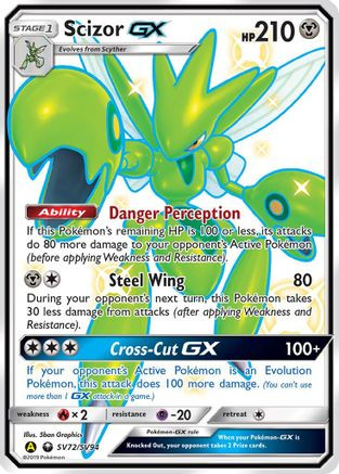 Scizor-GX SV72/94 - Shiny Vault Holofoil