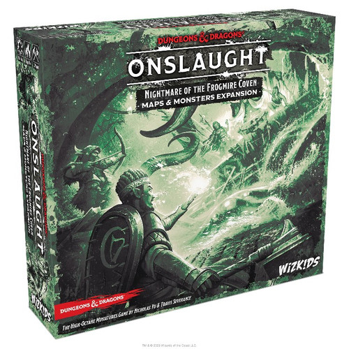 Dungeons & Dragons: Onslaught - Nightmare of the Frogmire Coven - Maps & Monsters Expansion (Ding & Dent)