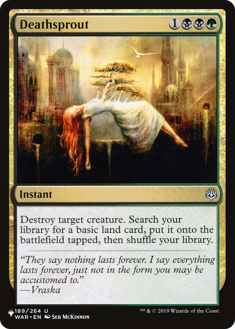 Deathsprout (LIST-WAR-189) - The List