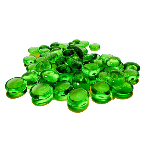 Chessex: Glass Stones - Translucent Green