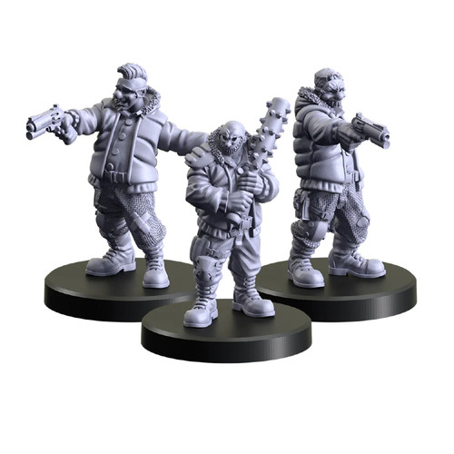 Cyberpunk Red RPG: Combat Zone - Fullproofed (Bozo Gonks)