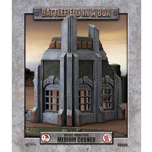 Battlefield in a Box: Gothic Industrial - Medium Corner (PREORDER)