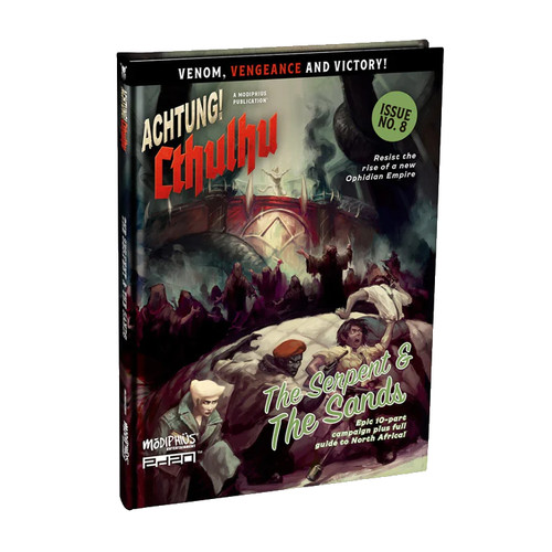 Achtung! Cthulhu 2D20 RPG: The Serpent & the Sands (PREORDER)