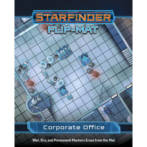 Starfinder: Flip-Mat - Corporate Office (EARLY BIRD PREORDER)
