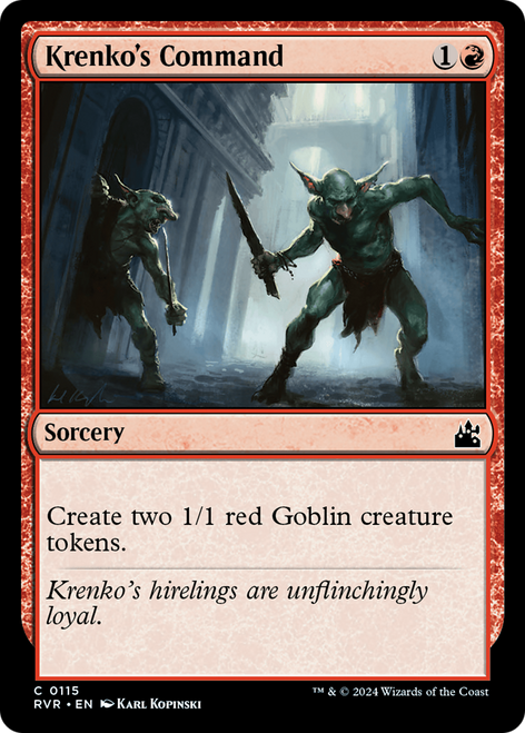 Krenko's Command (RVR-115) - Ravnica Remastered