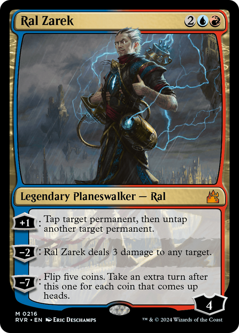 Ral Zarek (RVR-216) - Ravnica Remastered Foil
