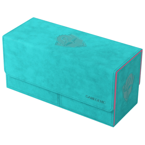 Gamegenic Deck Box: The Academic 133+ XL - Teal/Pink (Tolarian Edition)
