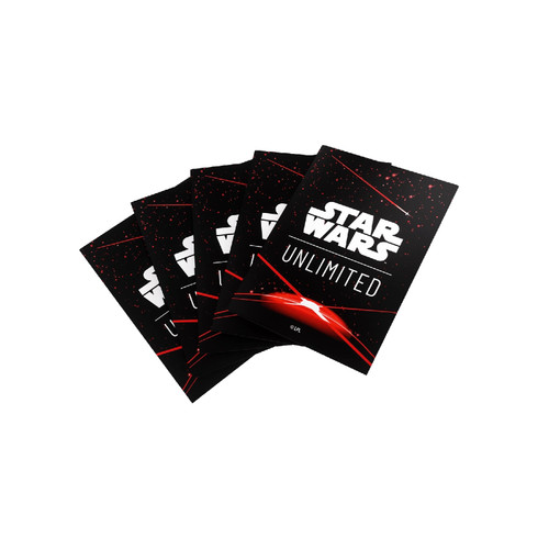 Gamegenic Sleeves: Star Wars Unlimited - Card Back - Red