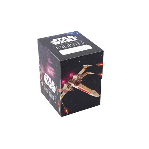 Gamegenic Deck Box: Star Wars Unlimited - Soft Crate - X-Wing/TIE Fighter