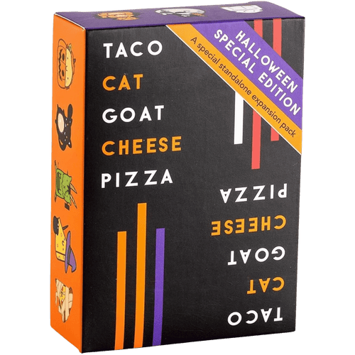 Taco Cat Goat Cheese Pizza: Halloween Edition