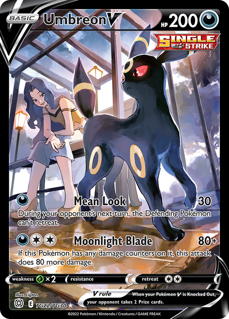 Umbreon V TG22/30 - Brilliant Stars Trainer Gallery Holofoil (LP)