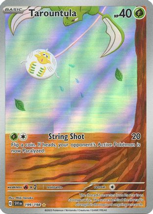 Tarountula - 199/198 199 - SV01 Scarlet  Violet Base Set Holofoil (HP)