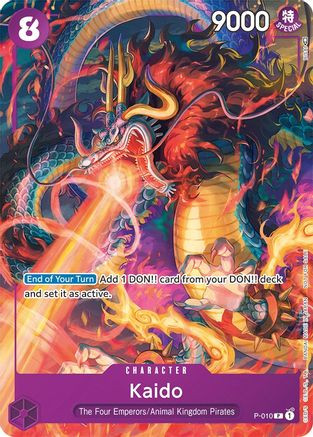 Kaido (Tournament Pack Vol. 1) (P-010) One Piece Promotion Cards (LP)