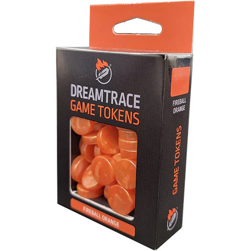 DreamTrace: Gaming Tokens - Fireball Orange