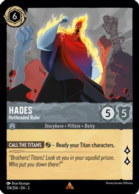 Hades - Hotheaded Ruler (174/204) - Into the Inklands 