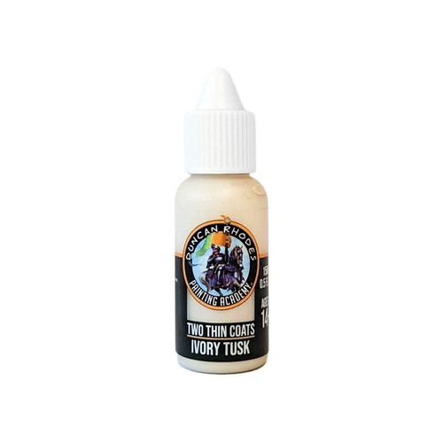 Two Thin Coats Paints: Ivory Tusk (15ml)