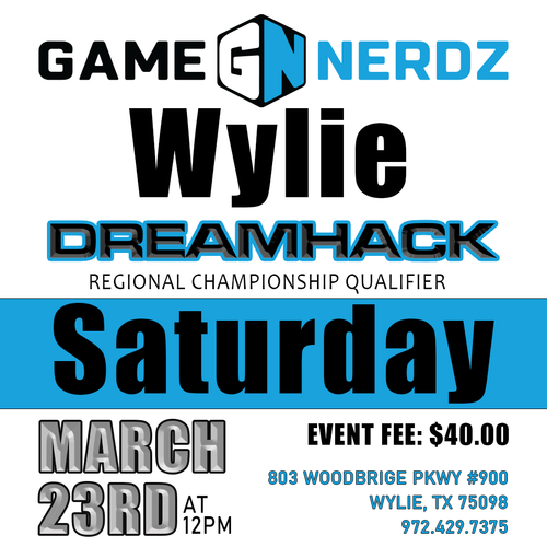 DreamHack RCQ: March 23rd 2024 - Game Nerdz Wylie