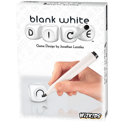 Blank White Dice Game