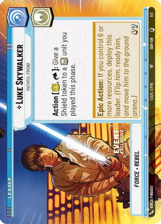 Luke Skywalker - Faithful Friend (Hyperspace) (1/2) - Event Exclusive Promos