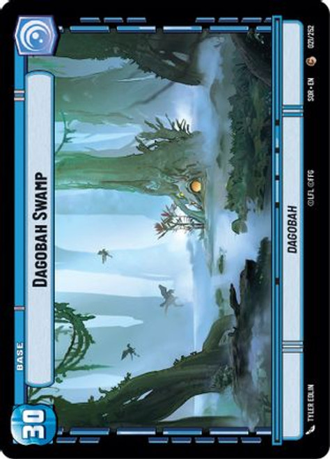 Dagobah Swamp // Shield (21 // T02) - Spark of Rebellion 