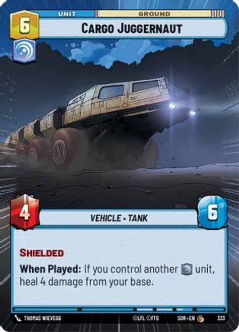 Cargo Juggernaut (Hyperspace) (333) - Spark of Rebellion Foil